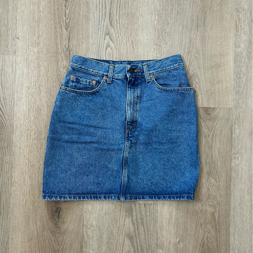 Levi's Blue Jean Skirt